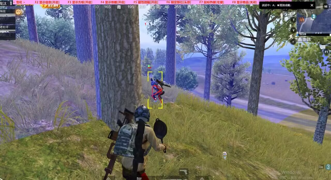 和平精英游戏中最近发现的和平精英辅助工具介